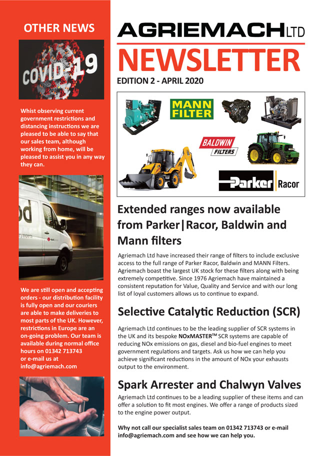 Business As Usual | Fuel Filtration | NOx Reduction SCR | Spark Arrestors