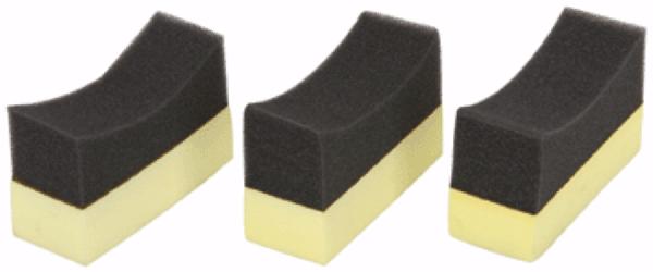 3 Piece Tyre Cleaner Sponge Set