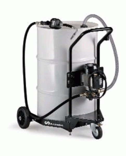 Mobile Oil Dispensers For 200l Drums With Electric Pump
