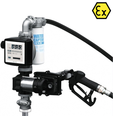 Piusi EX50 Fuel Transfer ATEX Pump Kit