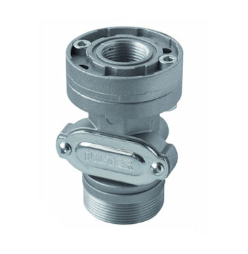 Piusi Drum Connector c/w Valve