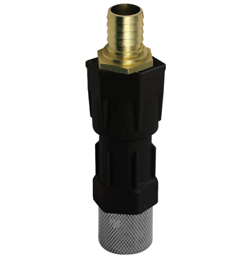 Piusi Plastic Foot Valve and Strainer