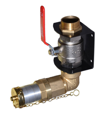 Straight Fuel Tank Fill Point