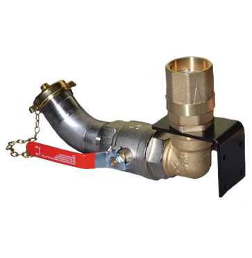 Angled Fuel Tank Fill Point