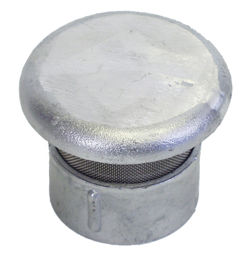 Aluminium Tank Vent Cowl Flameproof Screen