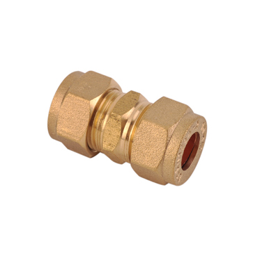 Straight Equal Coupler Brass Compression Fittings