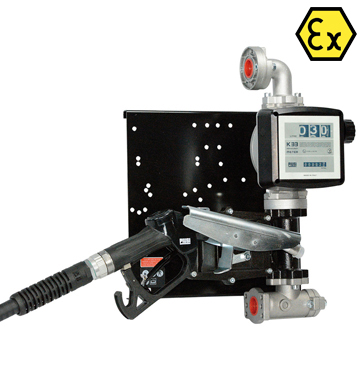 Piusi Wall Mounted EX50 Fuel Transfer ATEX Pump