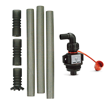 Piusi AF2 Drum Connector & Suction Tube