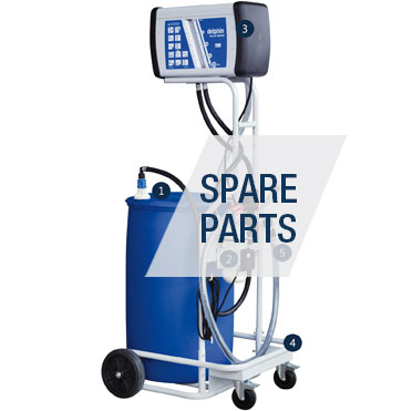 Piusi Delphin Dispenser Spare Parts