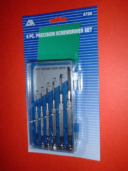 Screwdriver - 6 Pc Precision Screwdriver