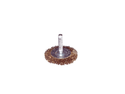 Brushes - Brass Coated Wheel Power Brush  — 2” (50mm)